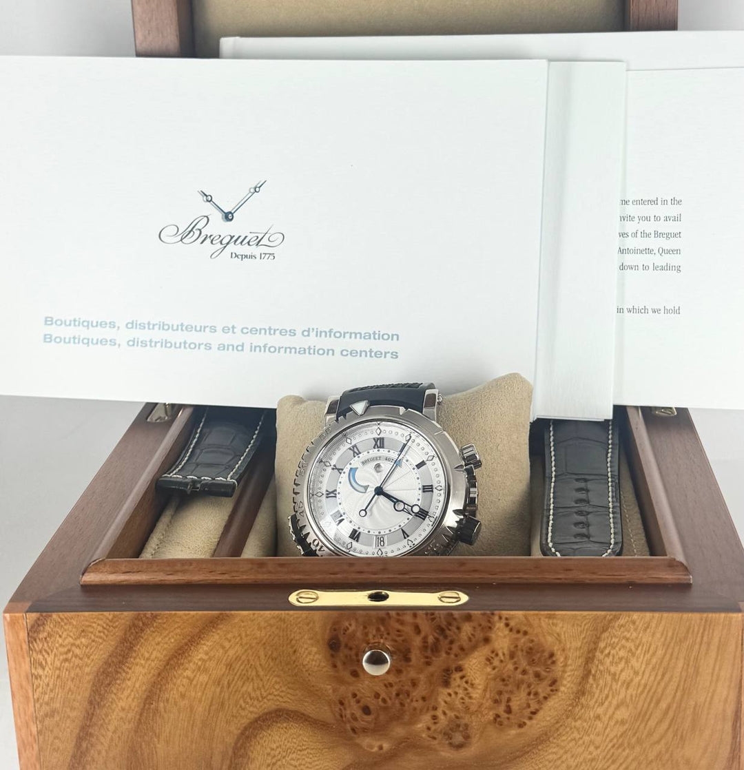 Breguet Marine Royale, 2016, full set, white dial