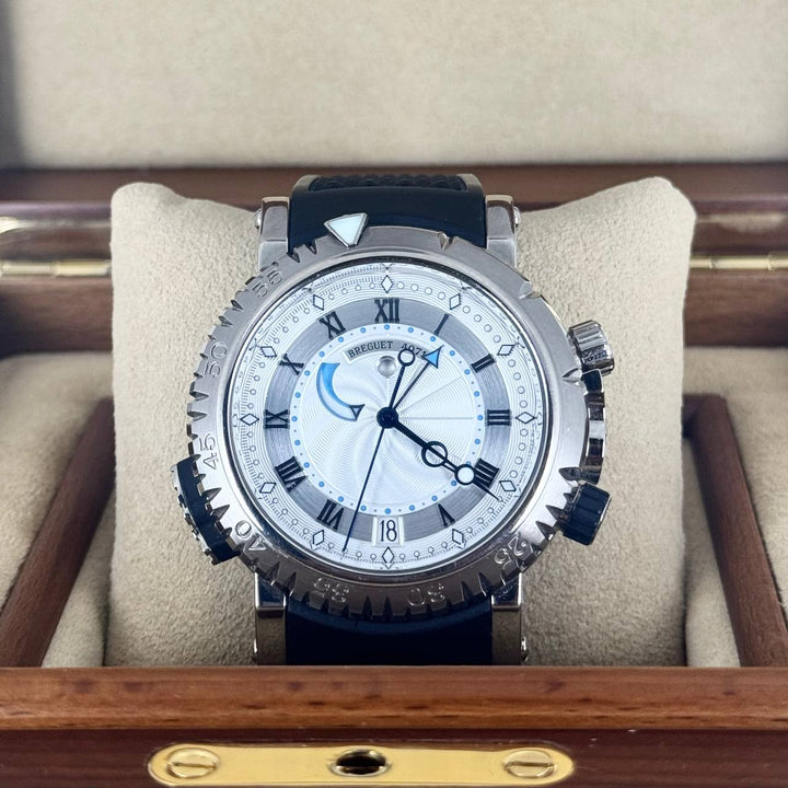 Breguet Marine Royale, 2016, full set, white dial