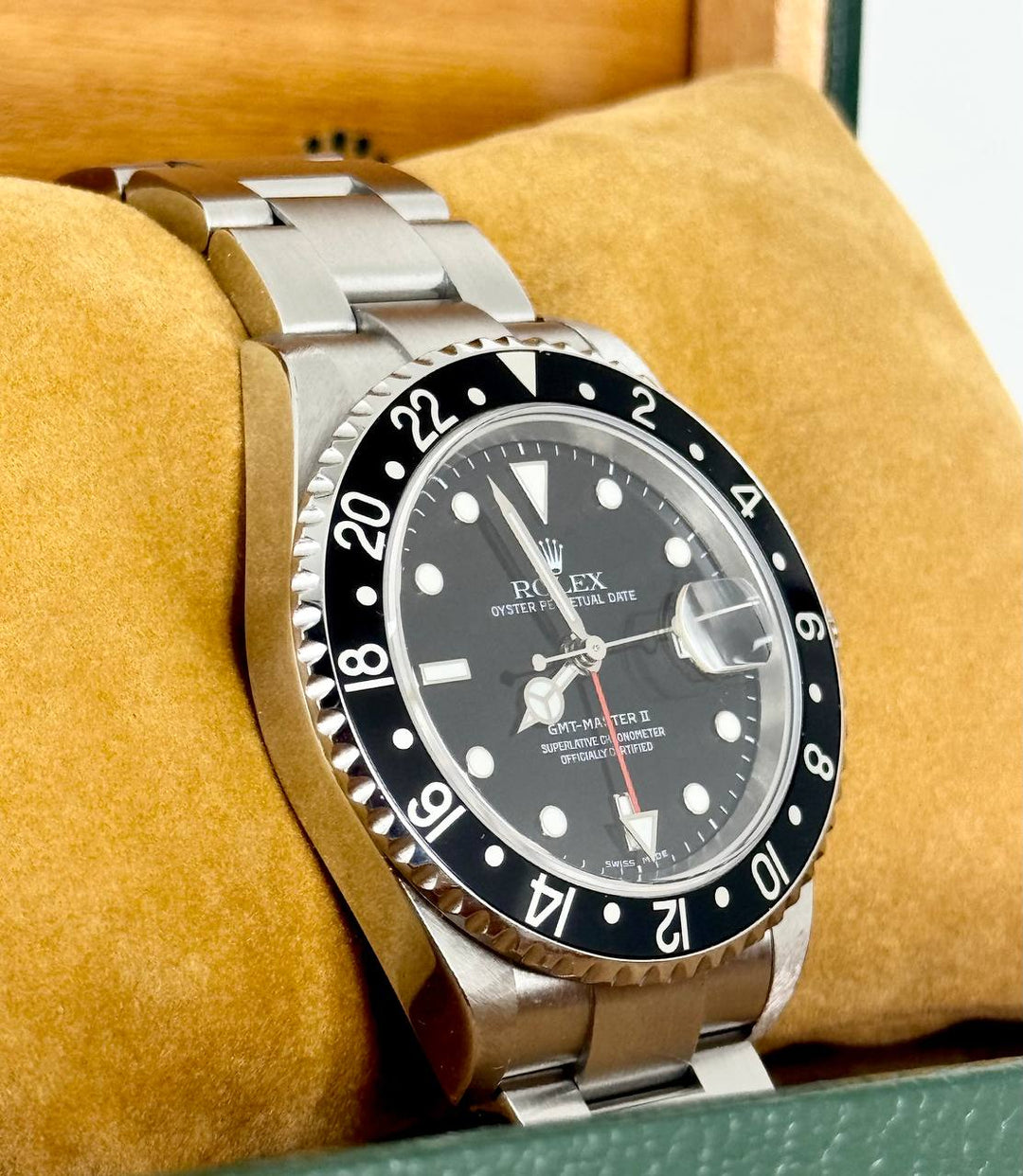 Rolex GMT-Master II, with box and papers, 2006, very good condition
