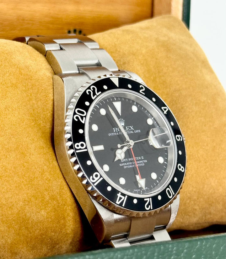 Rolex GMT-Master II, with box and papers, 2006, very good condition