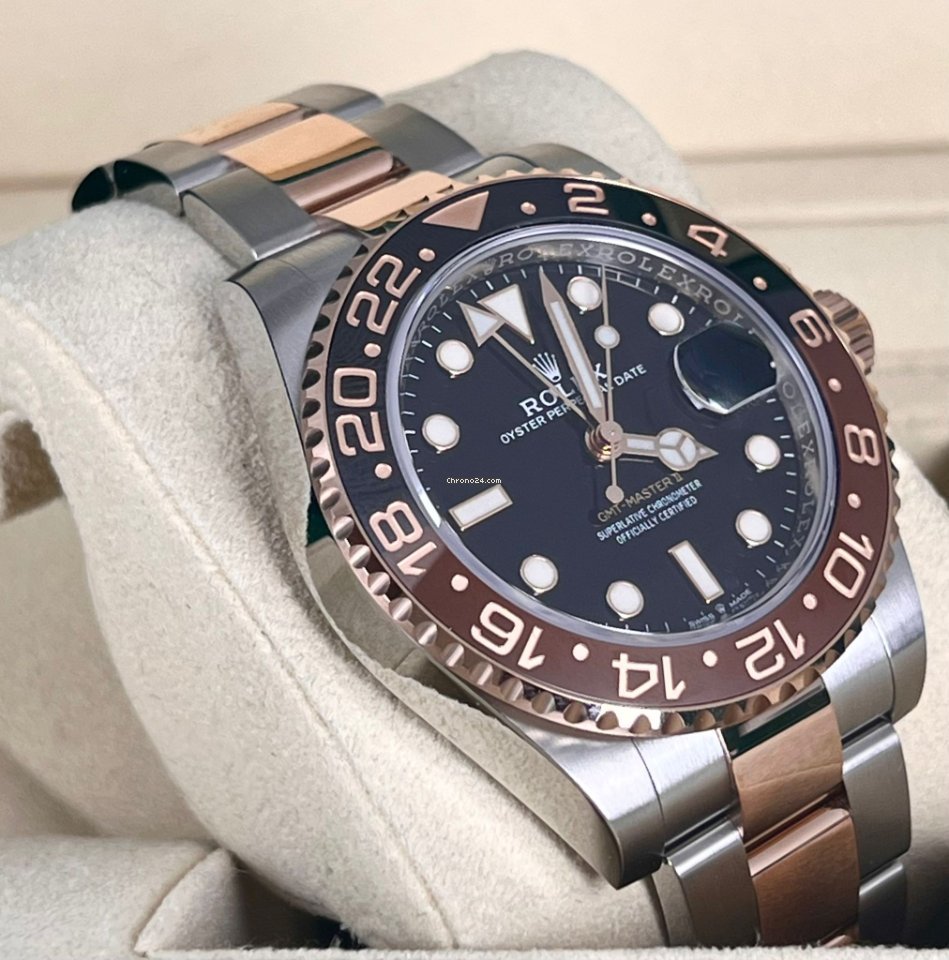 GMT-Master II Root Beer Dial Steel & 18K Rose Gold