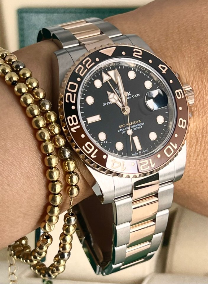 GMT-Master II Root Beer Dial Steel & 18K Rose Gold