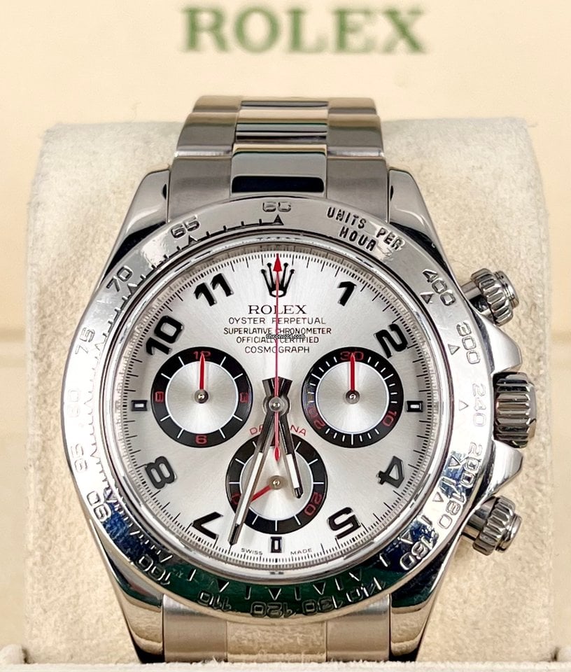 Daytona Racing Dial 18K White Gold Z Serial