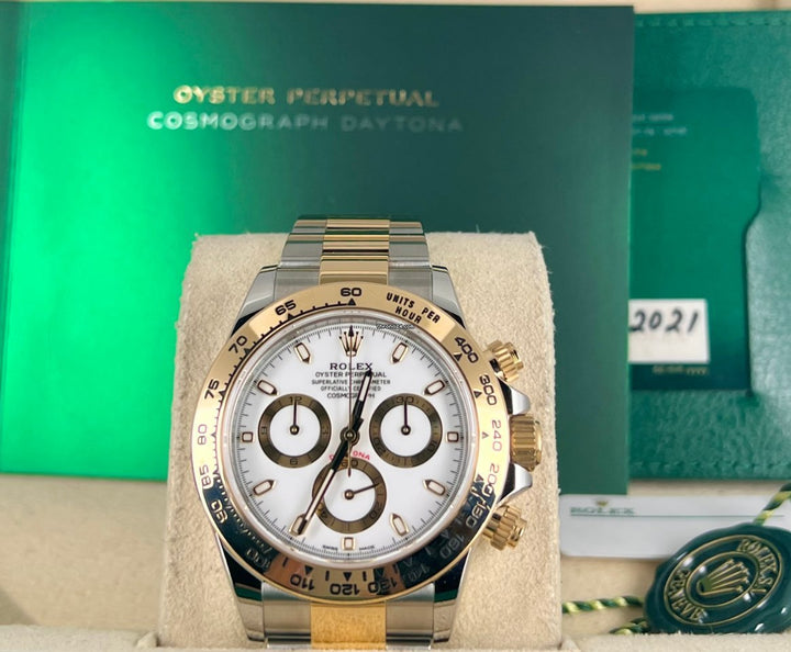 Daytona Steel Gold 18k Full set 2021 Like new