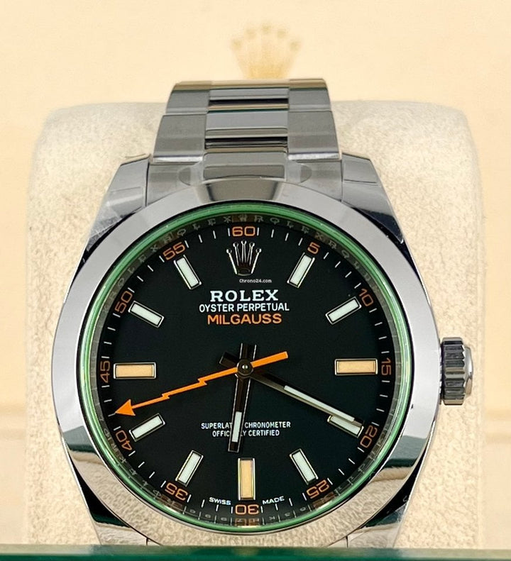 Milgauss 2022 Like  NEW Discontinued Green Glass